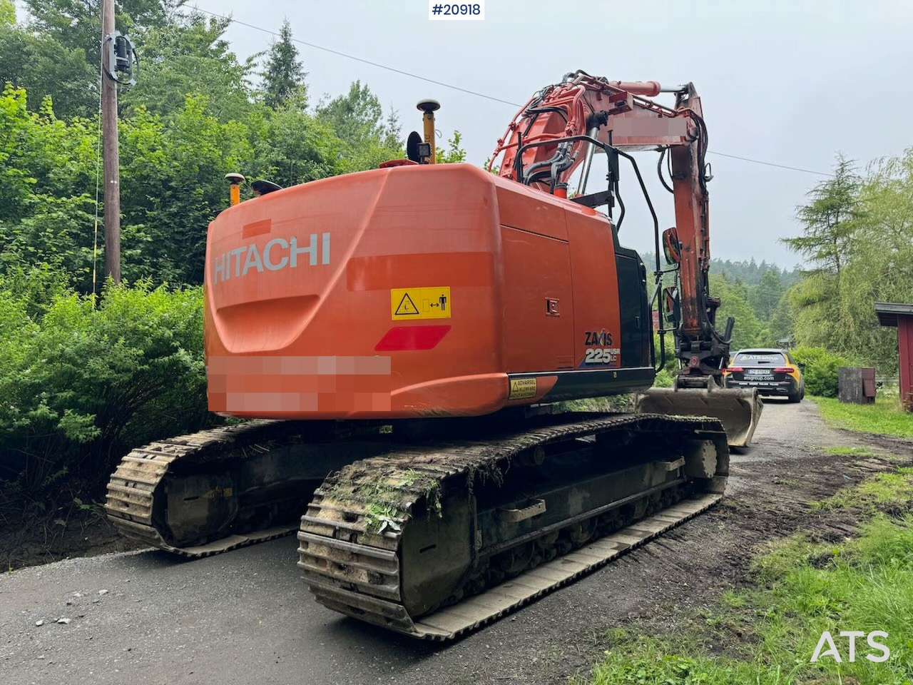 Hitachi ZX225 - Pásové rýpadlo: obrázek 3 Hitachi ZX225 - Pásové rýpadlo: obrázek 3