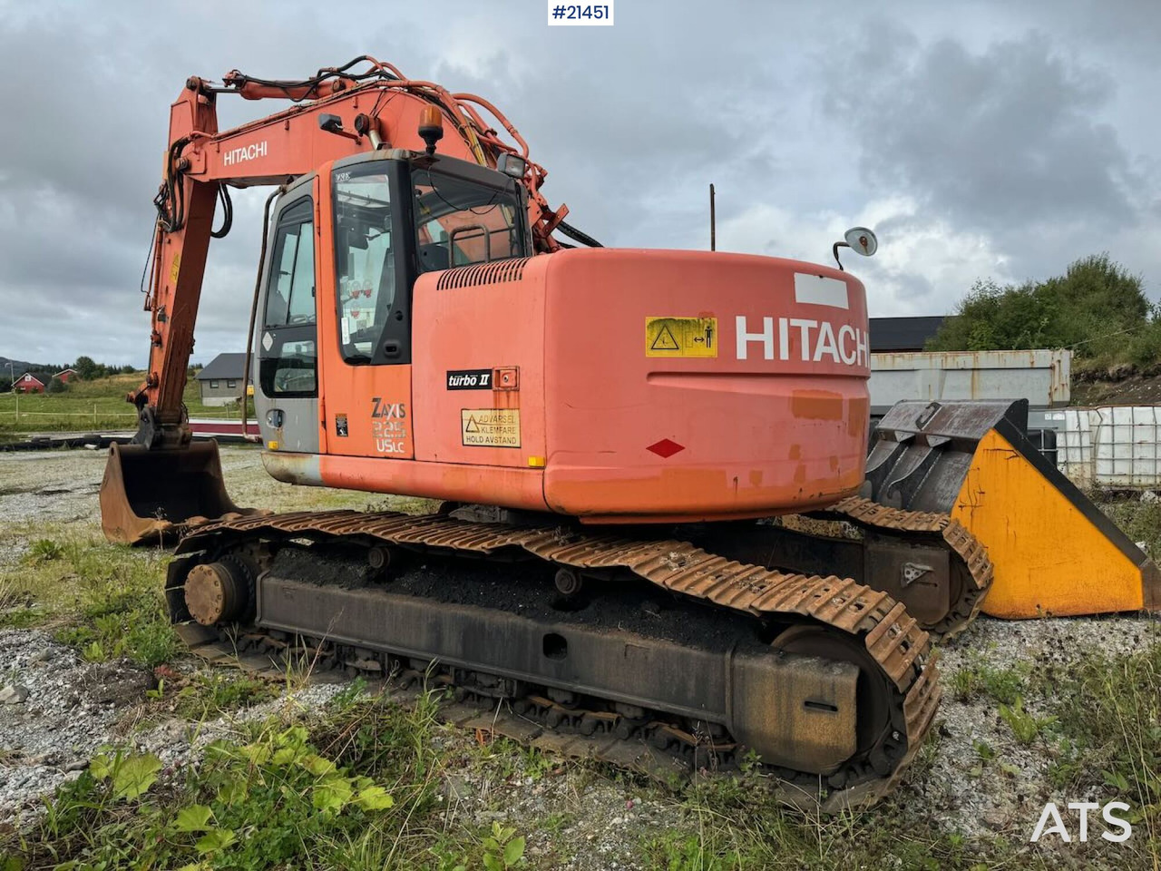 Hitachi ZX225 US - Pásové rýpadlo: obrázek 3 Hitachi ZX225 US - Pásové rýpadlo: obrázek 3