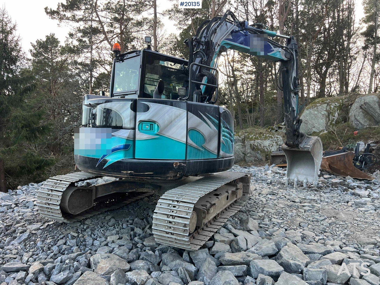 Rýpadlo Hitachi ZX85US-6: obrázek 12