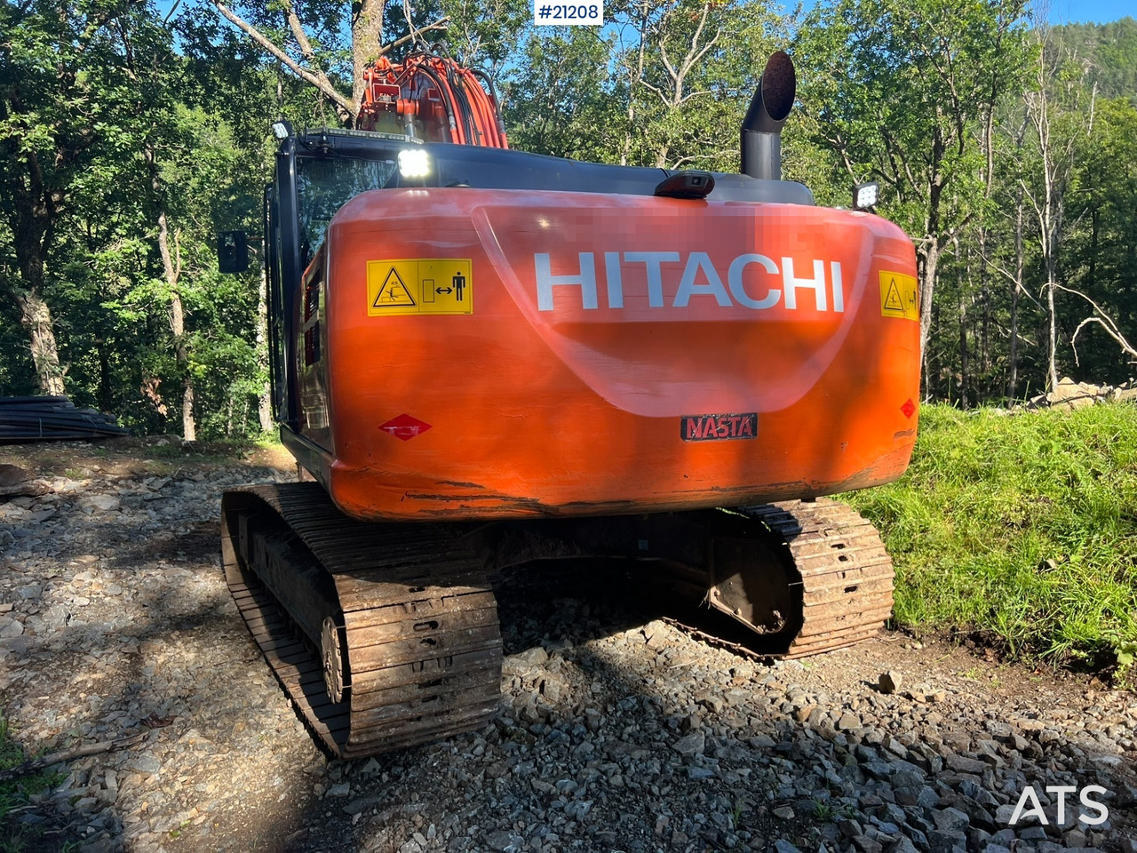 Pásové rýpadlo Hitachi zx190lc-5B: obrázek 8