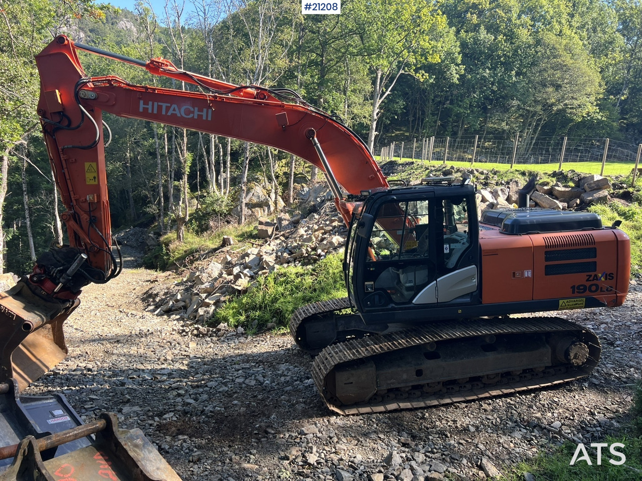 Pásové rýpadlo Hitachi zx190lc-5B: obrázek 10