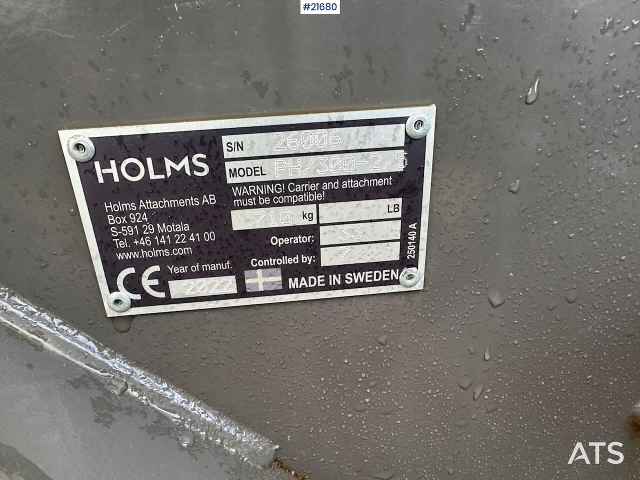 Zametač Holms PH/300-2,5 feiekost: obrázek 11