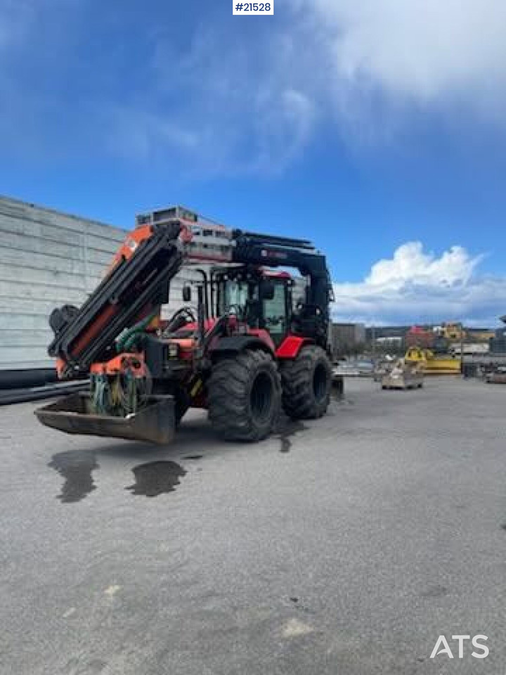 Huddig 1260C Traktorgraver m/ Palfinger kran, Lift, rototilt og skuffe - Rýpadlo-nakladač: obrázek 3 Huddig 1260C Traktorgraver m/ Palfinger kran, Lift, rototilt og skuffe - Rýpadlo-nakladač: obrázek 3