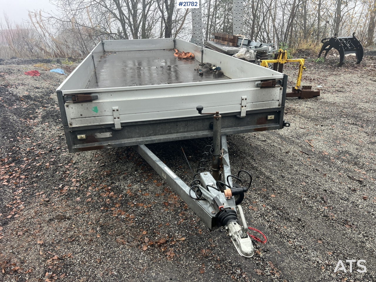 Hulco Medax-2 - Přívěs plato/ Valník: obrázek 3 Hulco Medax-2 - Přívěs plato/ Valník: obrázek 3