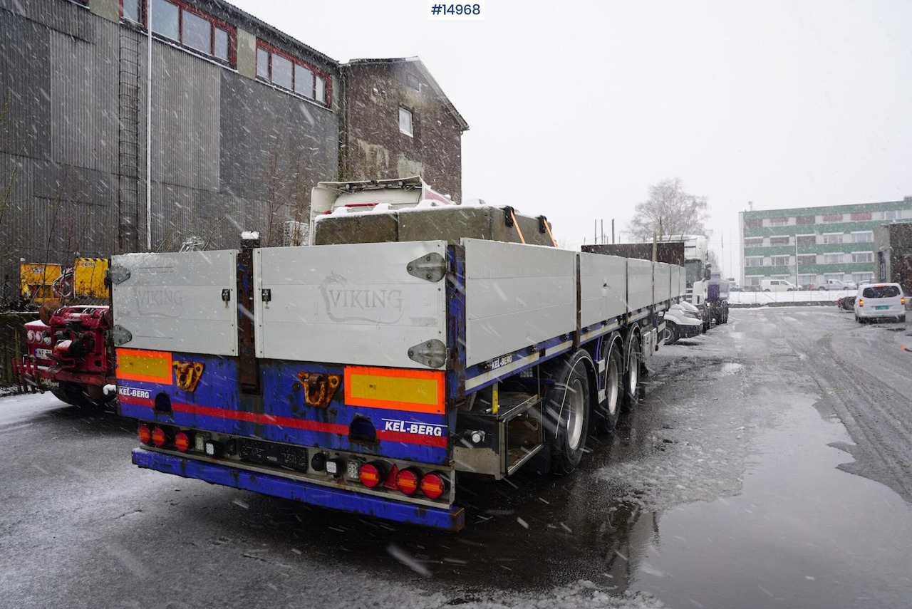 Kel-berg Rettsemi m/uttrekk - Návěs valník/ Plato: obrázek 4 Kel-berg Rettsemi m/uttrekk - Návěs valník/ Plato: obrázek 4