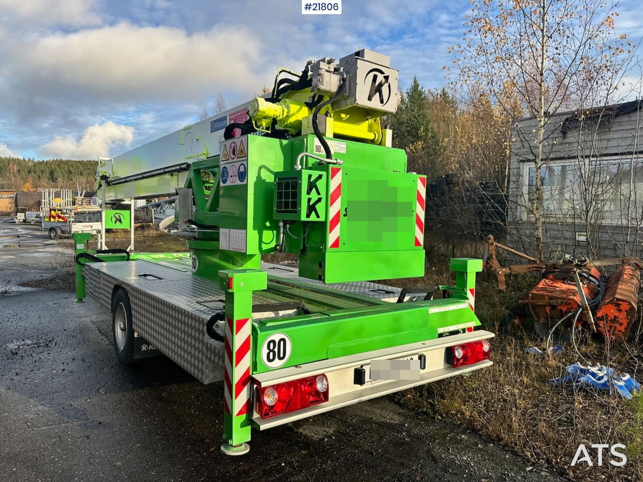 Klaas K21-30 Byggekran. 340 timer! - Samostavitelný jeřáb: obrázek 5 Klaas K21-30 Byggekran. 340 timer! - Samostavitelný jeřáb: obrázek 5