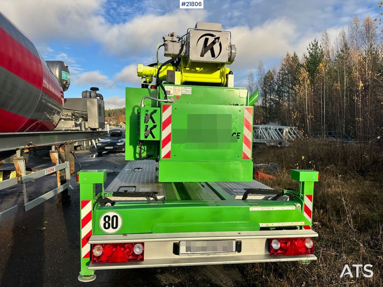 Klaas K21-30 Byggekran. 340 timer! - Samostavitelný jeřáb: obrázek 4 Klaas K21-30 Byggekran. 340 timer! - Samostavitelný jeřáb: obrázek 4