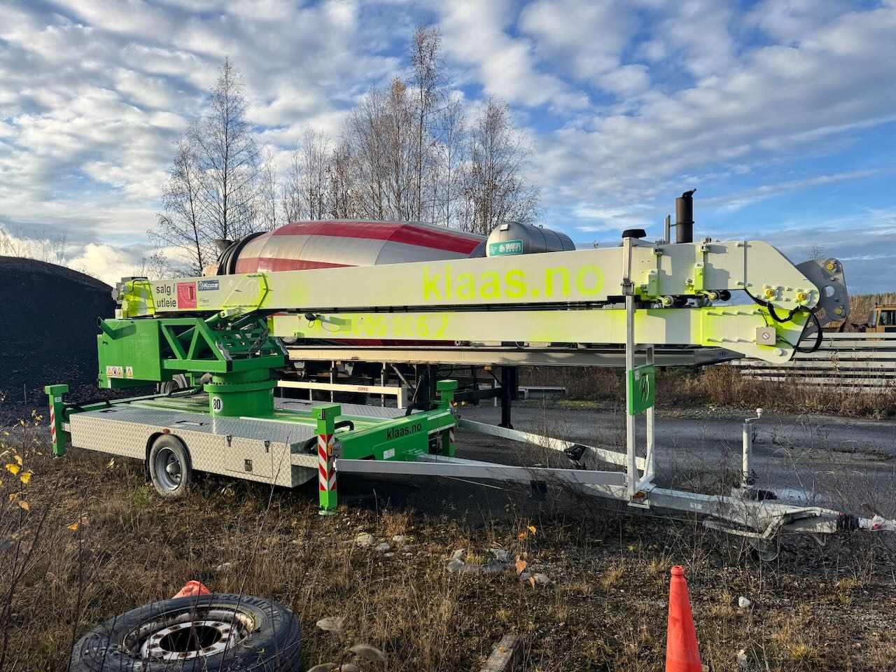 Klaas K21-30 Byggekran. 340 timer! - Samostavitelný jeřáb: obrázek 2 Klaas K21-30 Byggekran. 340 timer! - Samostavitelný jeřáb: obrázek 2