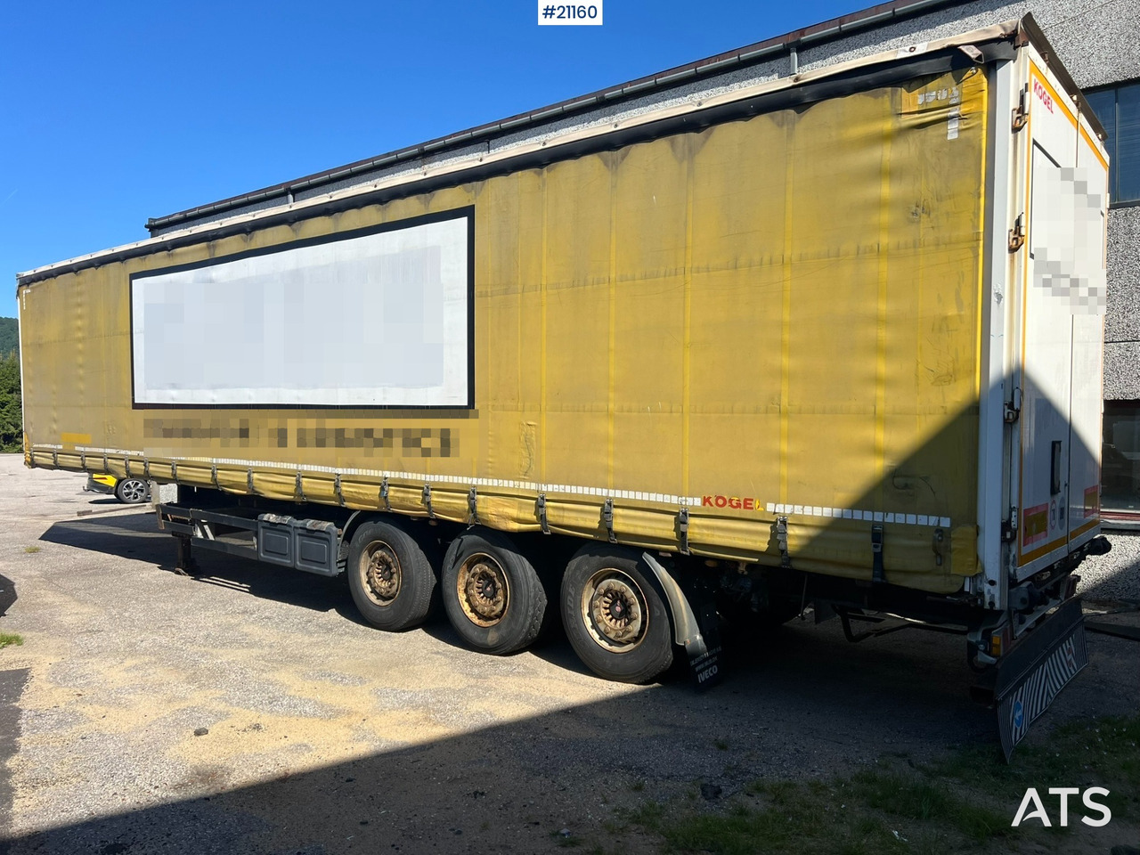 Kögel SN 24 - Plachtový návěs: obrázek 3 Kögel SN 24 - Plachtový návěs: obrázek 3