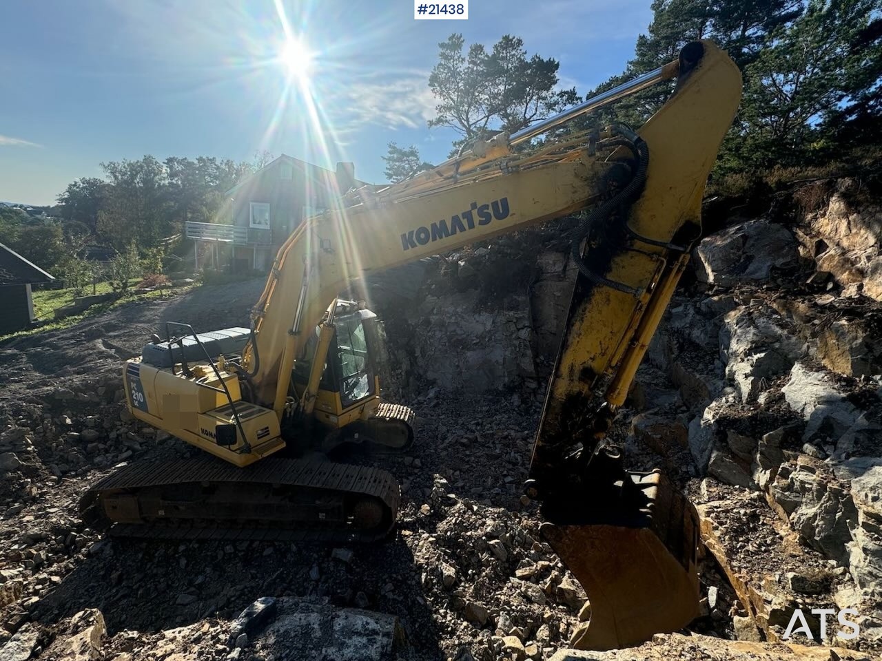 Komatsu PC210LC-8 - Pásové rýpadlo: obrázek 4 Komatsu PC210LC-8 - Pásové rýpadlo: obrázek 4