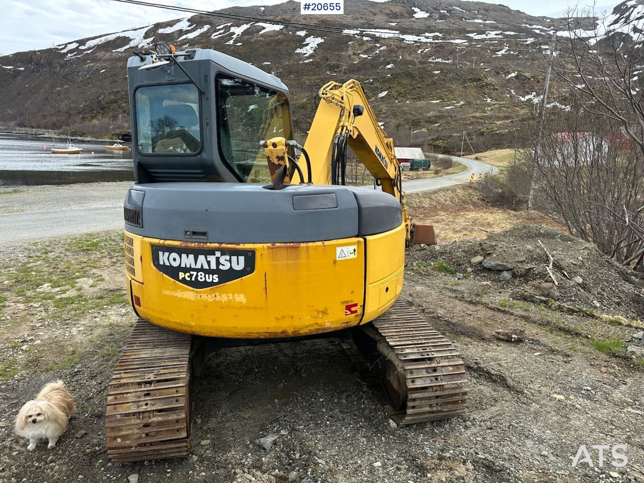 Komatsu PC78US - Rýpadlo: obrázek 4 Komatsu PC78US - Rýpadlo: obrázek 4