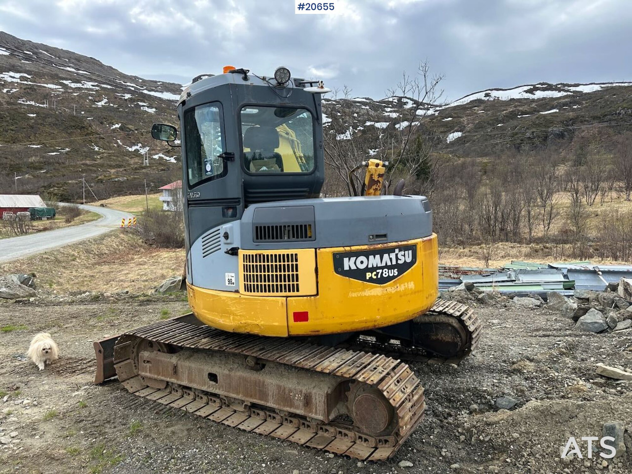Komatsu PC78US - Rýpadlo: obrázek 3 Komatsu PC78US - Rýpadlo: obrázek 3