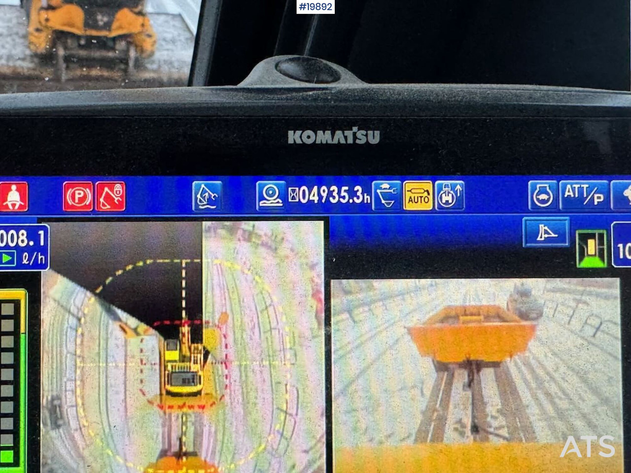 Kolesové rýpadlo Komatsu PW148-11: obrázek 31