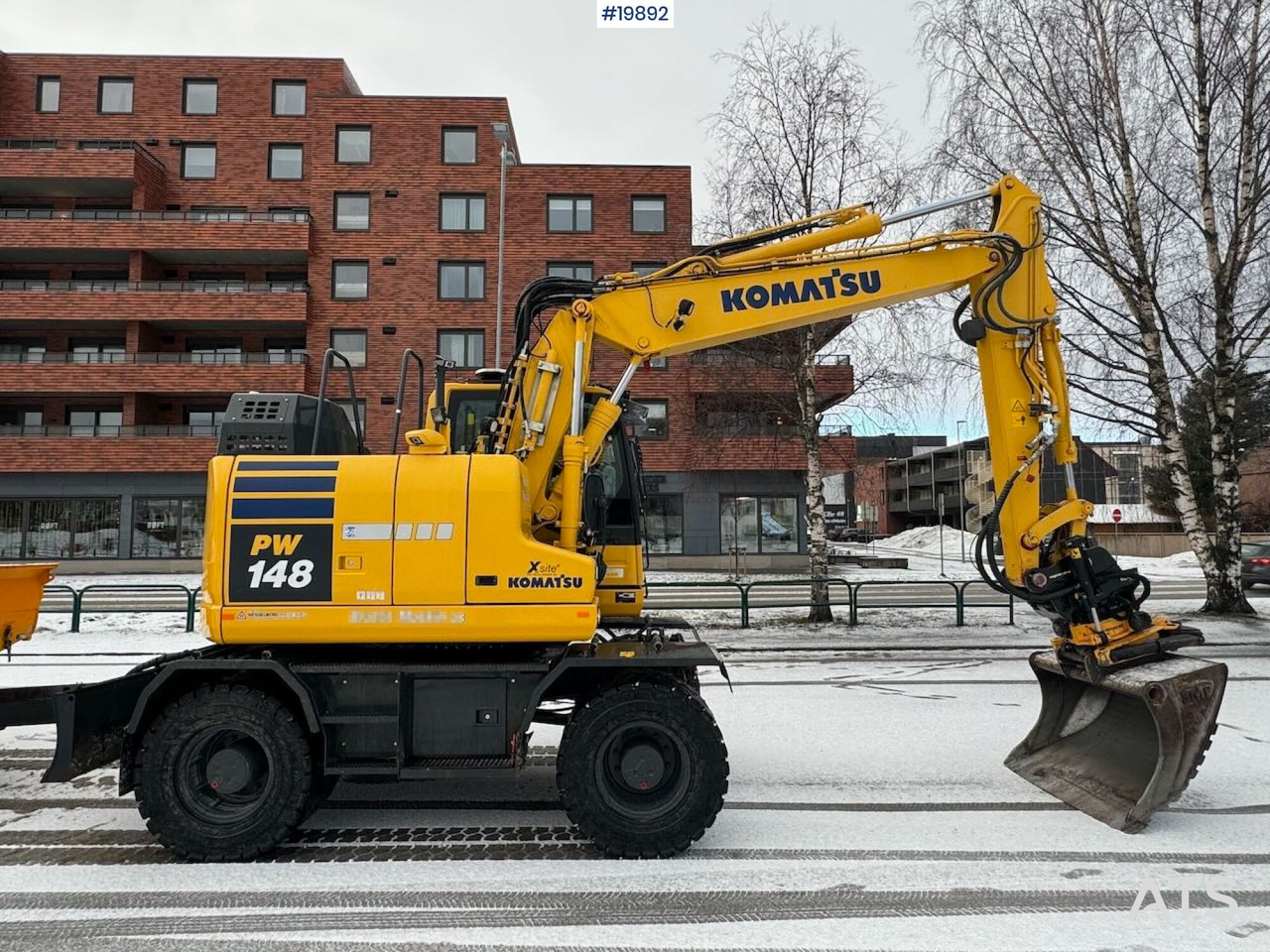 Kolesové rýpadlo Komatsu PW148-11: obrázek 6