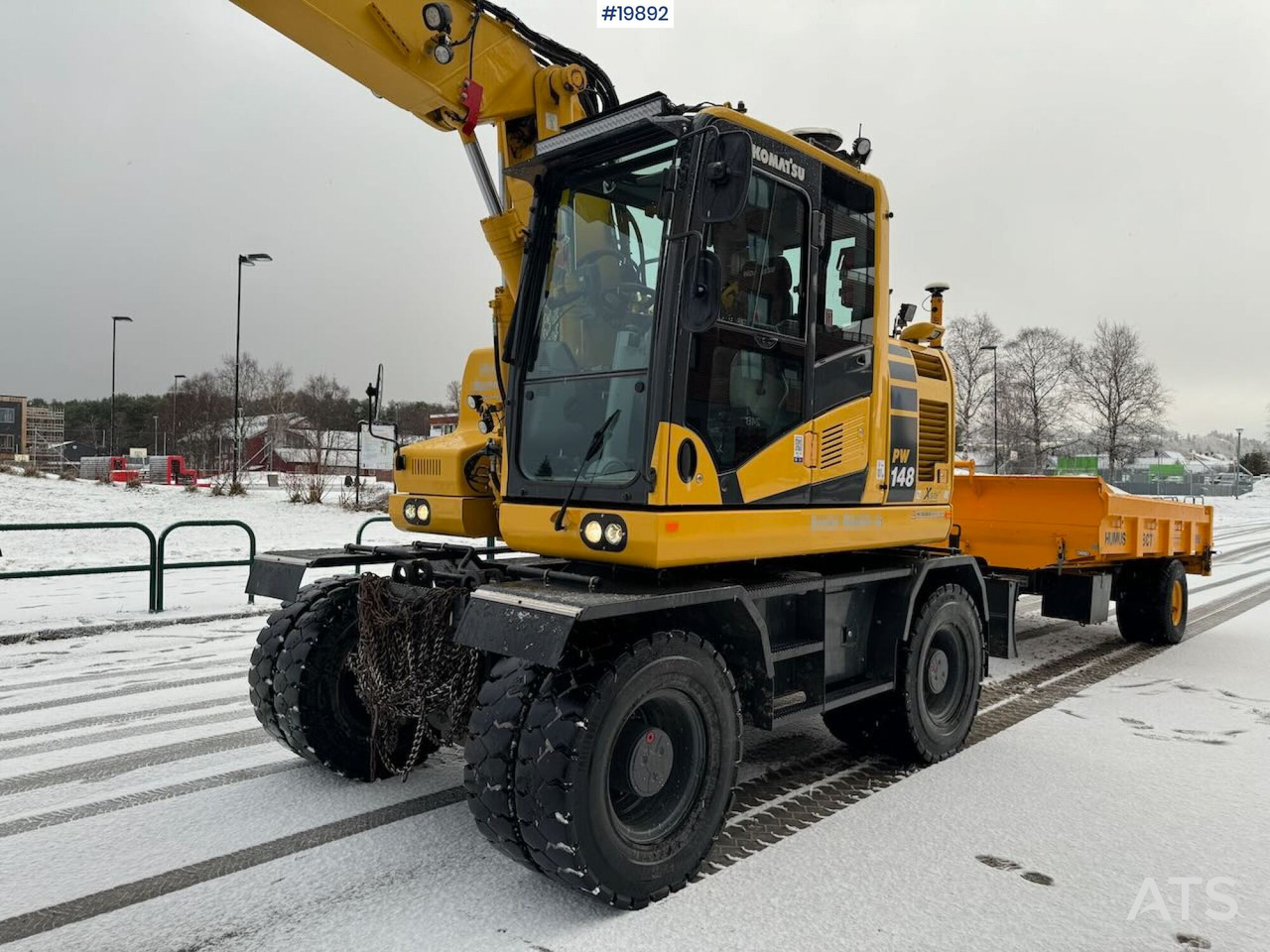 Kolesové rýpadlo Komatsu PW148-11: obrázek 9