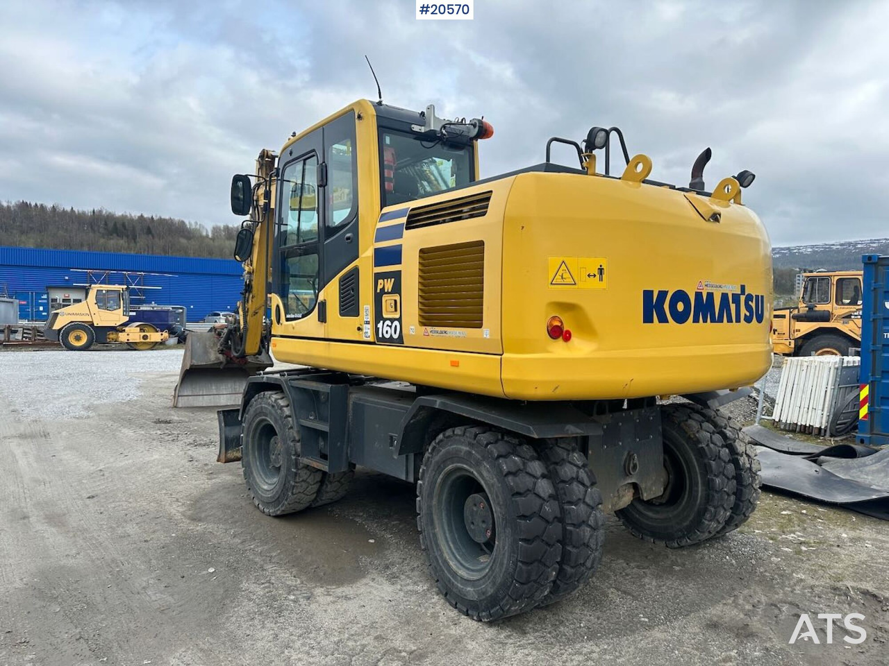 Komatsu PW160-10 - Rýpadlo: obrázek 3 Komatsu PW160-10 - Rýpadlo: obrázek 3