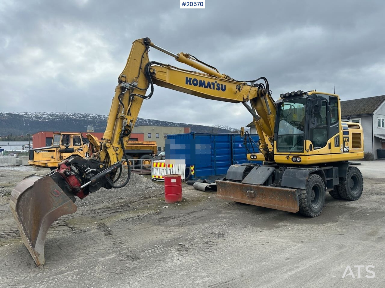 Komatsu PW160-10 - Rýpadlo: obrázek 1 Komatsu PW160-10 - Rýpadlo: obrázek 1