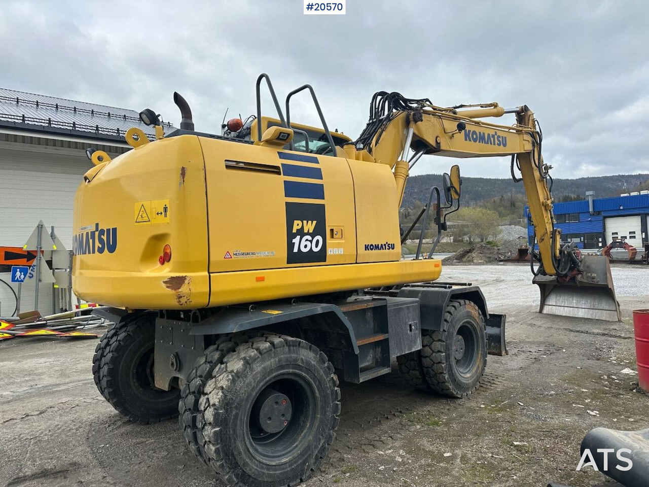 Komatsu PW160-10 - Rýpadlo: obrázek 5 Komatsu PW160-10 - Rýpadlo: obrázek 5