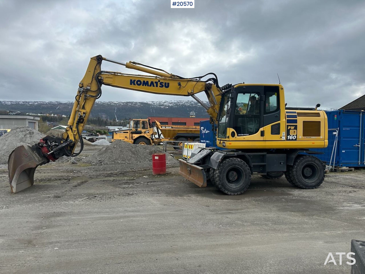 Komatsu PW160-10 - Rýpadlo: obrázek 2 Komatsu PW160-10 - Rýpadlo: obrázek 2