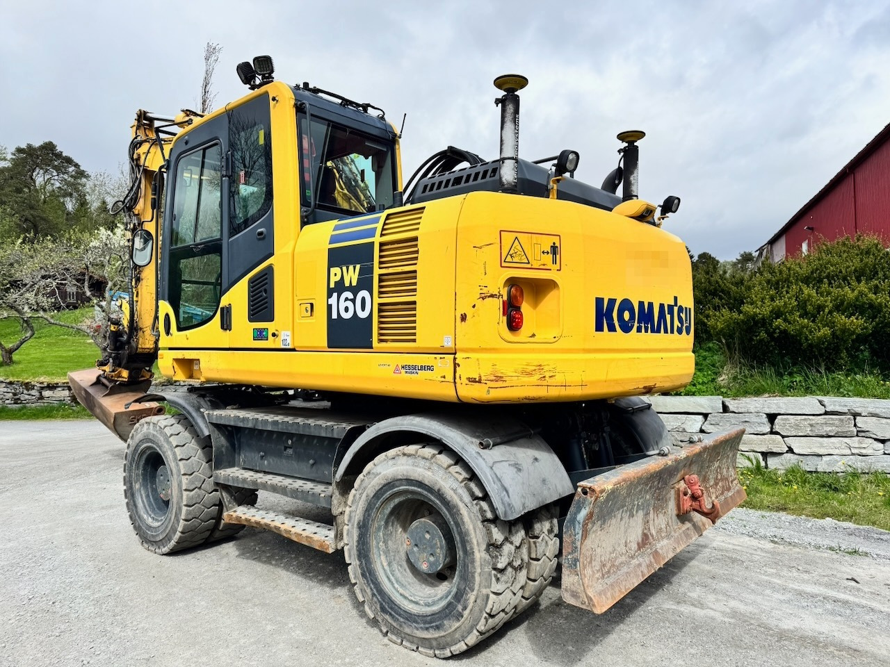 Komatsu PW160-8 - Kolový nakladač: obrázek 4 Komatsu PW160-8 - Kolový nakladač: obrázek 4