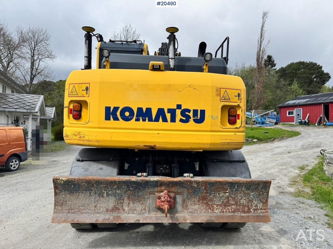 Komatsu PW160-8 - Kolový nakladač: obrázek 5 Komatsu PW160-8 - Kolový nakladač: obrázek 5