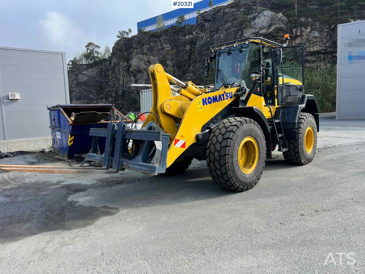 Komatsu WA320-8EO - Kolový nakladač: obrázek 1 Komatsu WA320-8EO - Kolový nakladač: obrázek 1