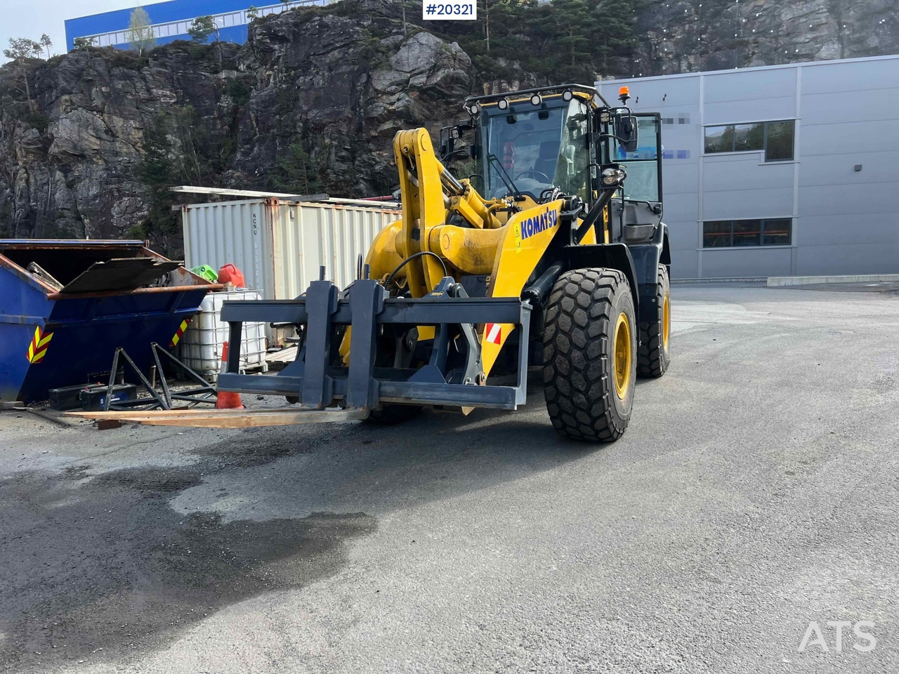 Komatsu WA320-8EO - Kolový nakladač: obrázek 3 Komatsu WA320-8EO - Kolový nakladač: obrázek 3
