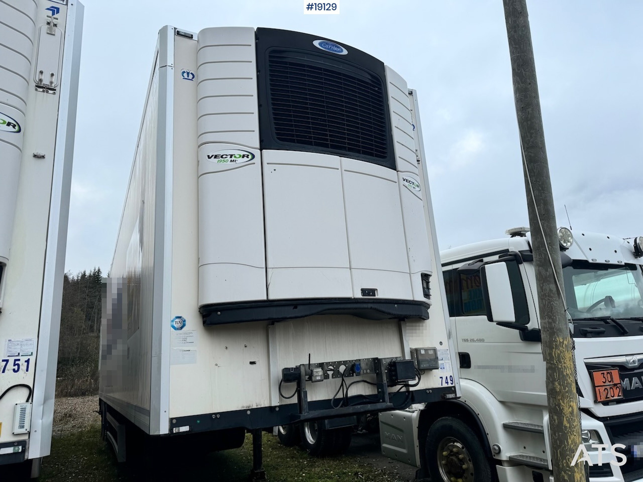 Krone thermotralle - Chladírenský návěs: obrázek 1 Krone thermotralle - Chladírenský návěs: obrázek 1