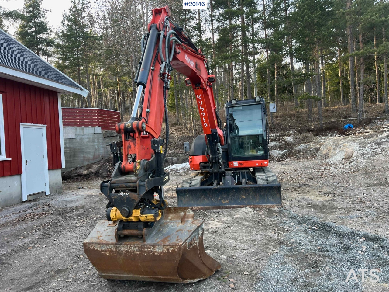 Kubota KX080-4 - Rýpadlo: obrázek 4 Kubota KX080-4 - Rýpadlo: obrázek 4
