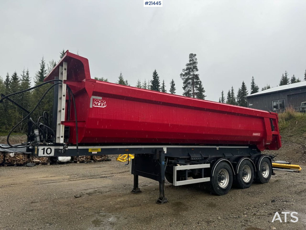 Lagendorf Tippsemi - Sklápěcí návěs: obrázek 2 Lagendorf Tippsemi - Sklápěcí návěs: obrázek 2