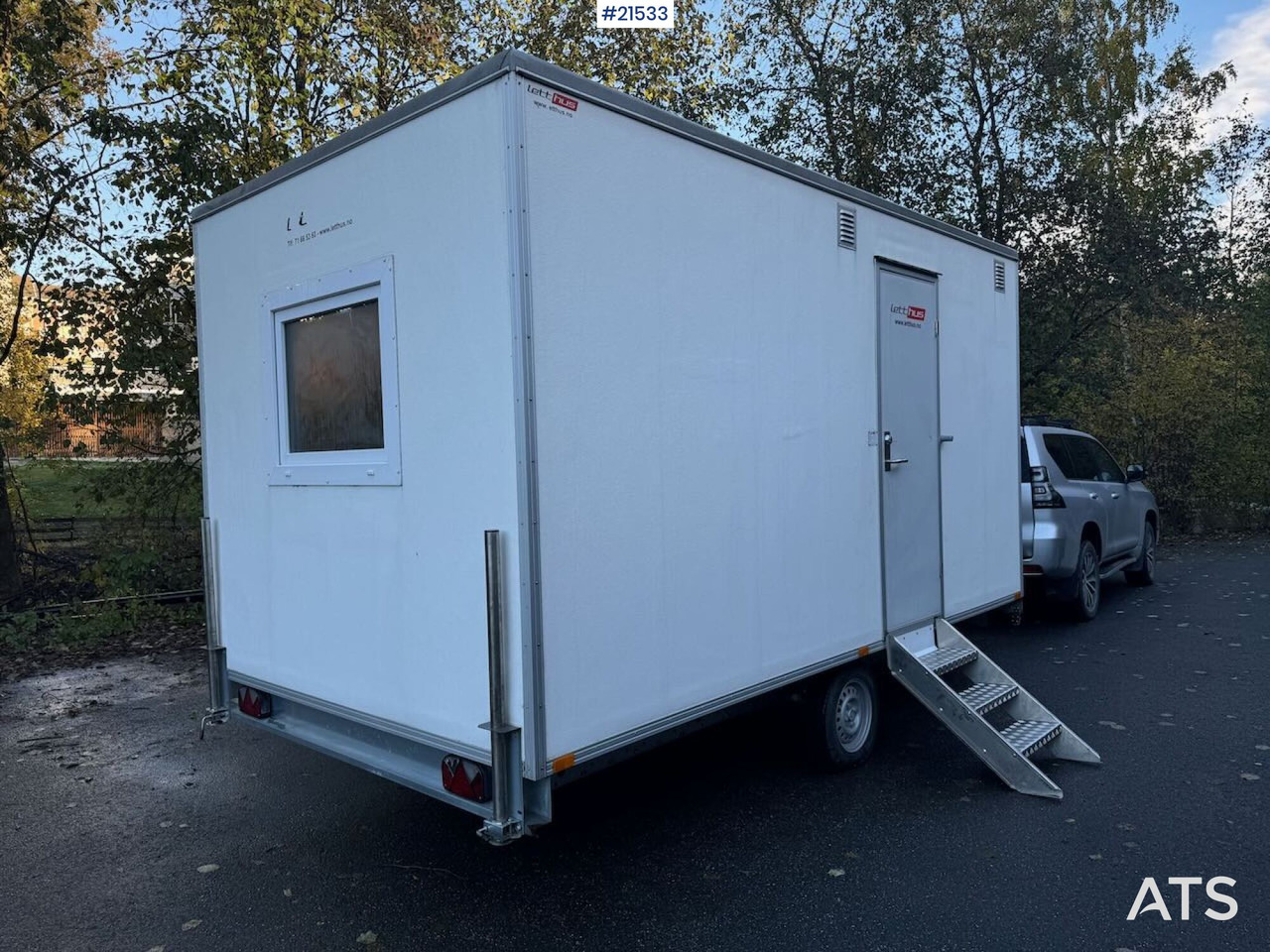 Letthus brakke - Obytná buňka, Přívěs: obrázek 3 Letthus brakke - Obytná buňka, Přívěs: obrázek 3