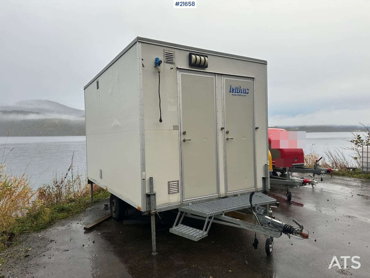 Letthus brakke - Obytná buňka, Přívěs: obrázek 1 Letthus brakke - Obytná buňka, Přívěs: obrázek 1