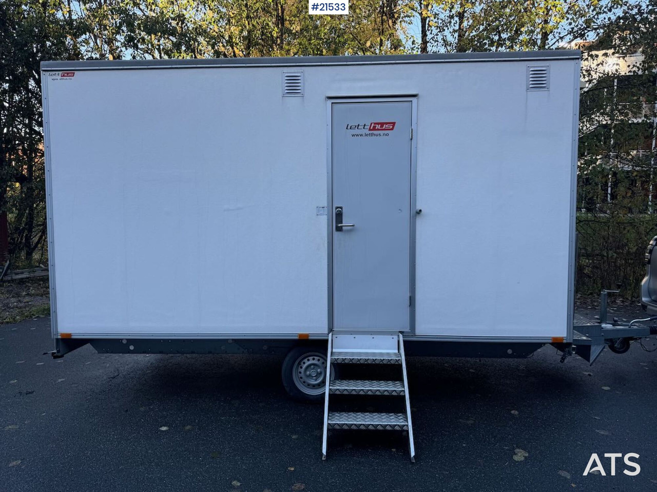 Letthus brakke - Obytná buňka, Přívěs: obrázek 2 Letthus brakke - Obytná buňka, Přívěs: obrázek 2