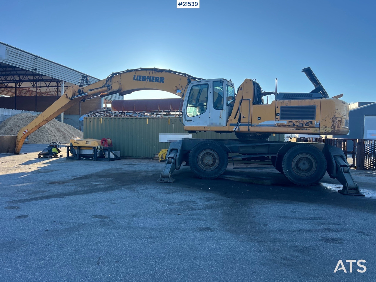 Liebherr A934 C HD Lintronic Hjulmaskin m/ hevbar hytte og klype - Kolesové rýpadlo: obrázek 1 Liebherr A934 C HD Lintronic Hjulmaskin m/ hevbar hytte og klype - Kolesové rýpadlo: obrázek 1