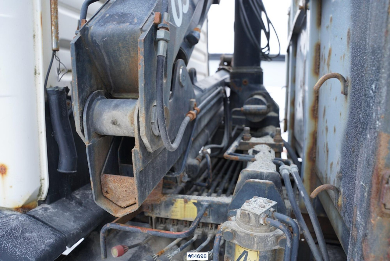 Nákladní automobil valníkový/ Plošinový, Auto s hydraulickou rukou MAN 13.232: obrázek 21