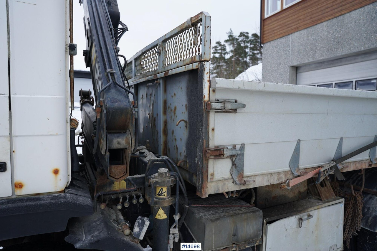 Nákladní automobil valníkový/ Plošinový, Auto s hydraulickou rukou MAN 13.232: obrázek 16