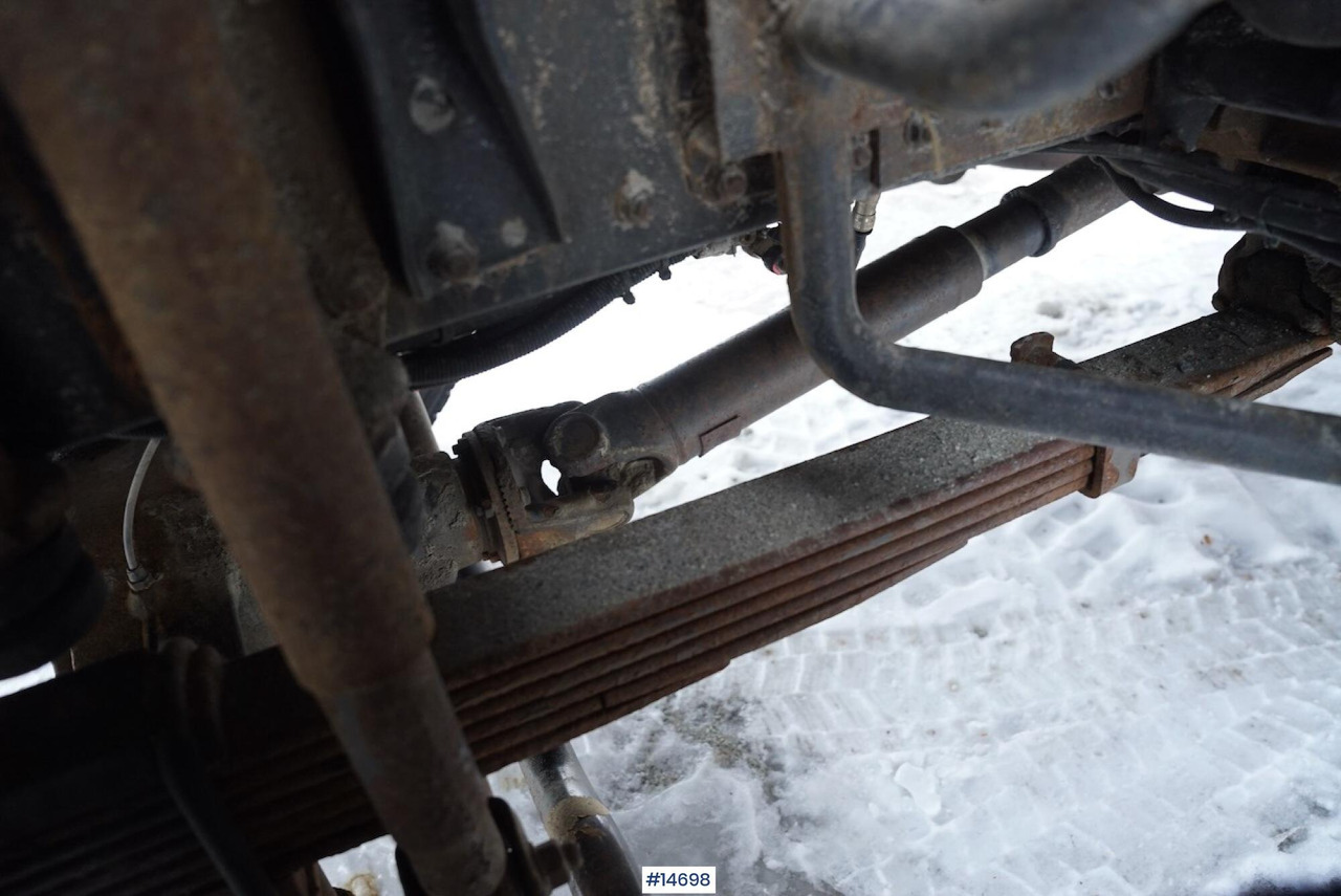 Nákladní automobil valníkový/ Plošinový, Auto s hydraulickou rukou MAN 13.232: obrázek 15