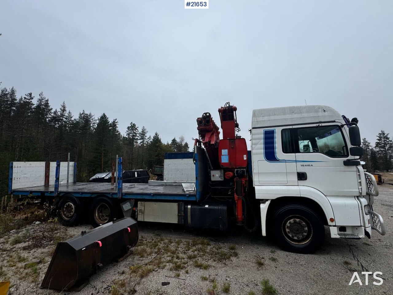 MAN 26.413 - Auto s hydraulickou rukou: obrázek 4 MAN 26.413 - Auto s hydraulickou rukou: obrázek 4