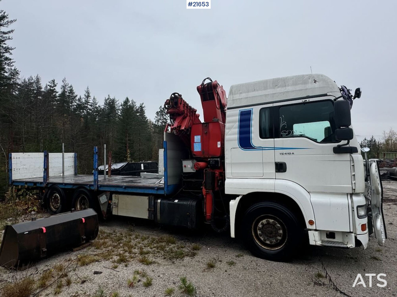 MAN 26.413 - Auto s hydraulickou rukou: obrázek 3 MAN 26.413 - Auto s hydraulickou rukou: obrázek 3