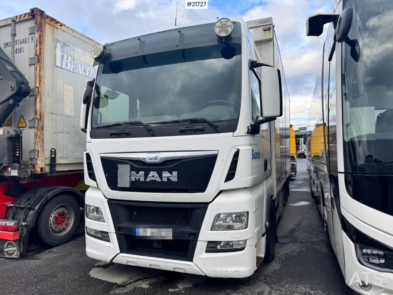 MAN MAN TGX 26.440 Skapbil m/ Full sideåpning. Rep objekt. - Skříňový nákladní auto: obrázek 2 MAN MAN TGX 26.440 Skapbil m/ Full sideåpning. Rep objekt. - Skříňový nákladní auto: obrázek 2