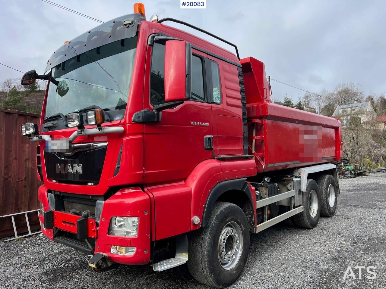MAN TGS 26.480 - Sklápěč: obrázek 1 MAN TGS 26.480 - Sklápěč: obrázek 1