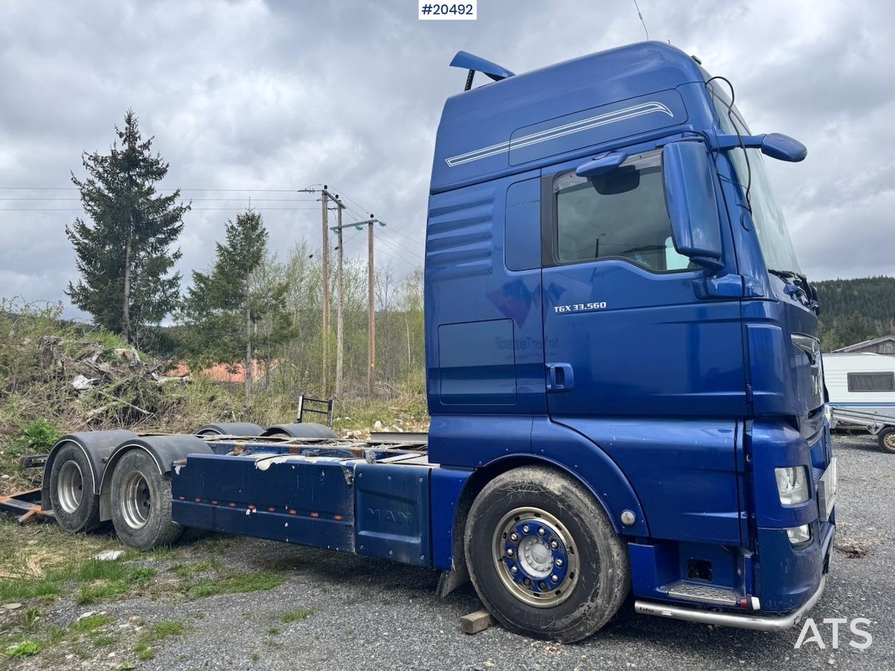 MAN TGX 33.560 - Podvozek s kabinou: obrázek 5 MAN TGX 33.560 - Podvozek s kabinou: obrázek 5