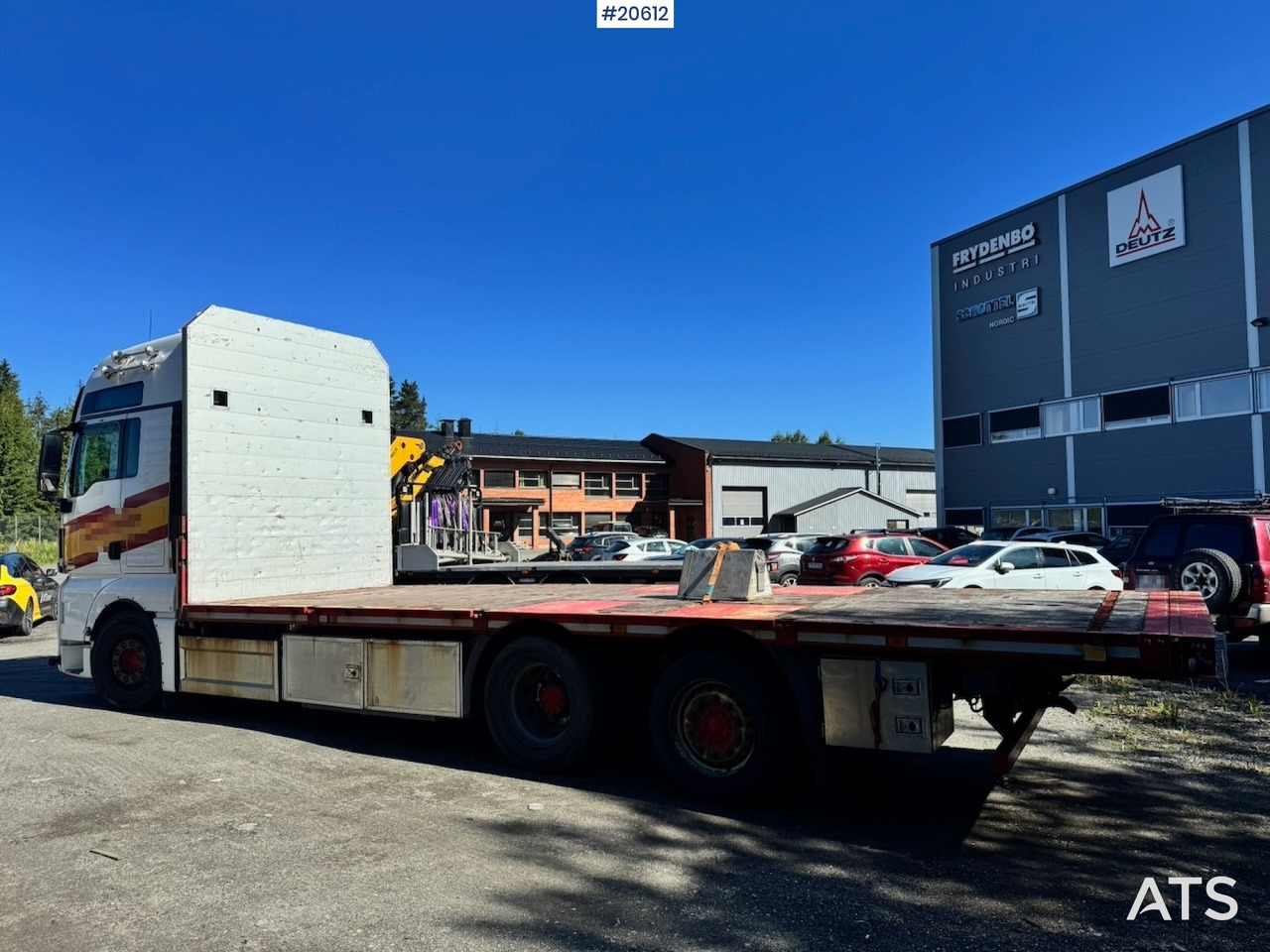 MAN TGX 580 - Nákladní automobil valníkový/ Plošinový: obrázek 3 MAN TGX 580 - Nákladní automobil valníkový/ Plošinový: obrázek 3
