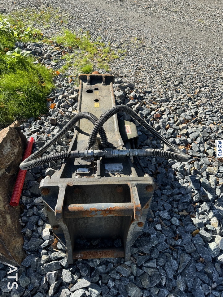 MSB corporation MS410HS Pigghammer m/ S50 feste - Hydraulické kladivo: obrázek 3 MSB corporation MS410HS Pigghammer m/ S50 feste - Hydraulické kladivo: obrázek 3