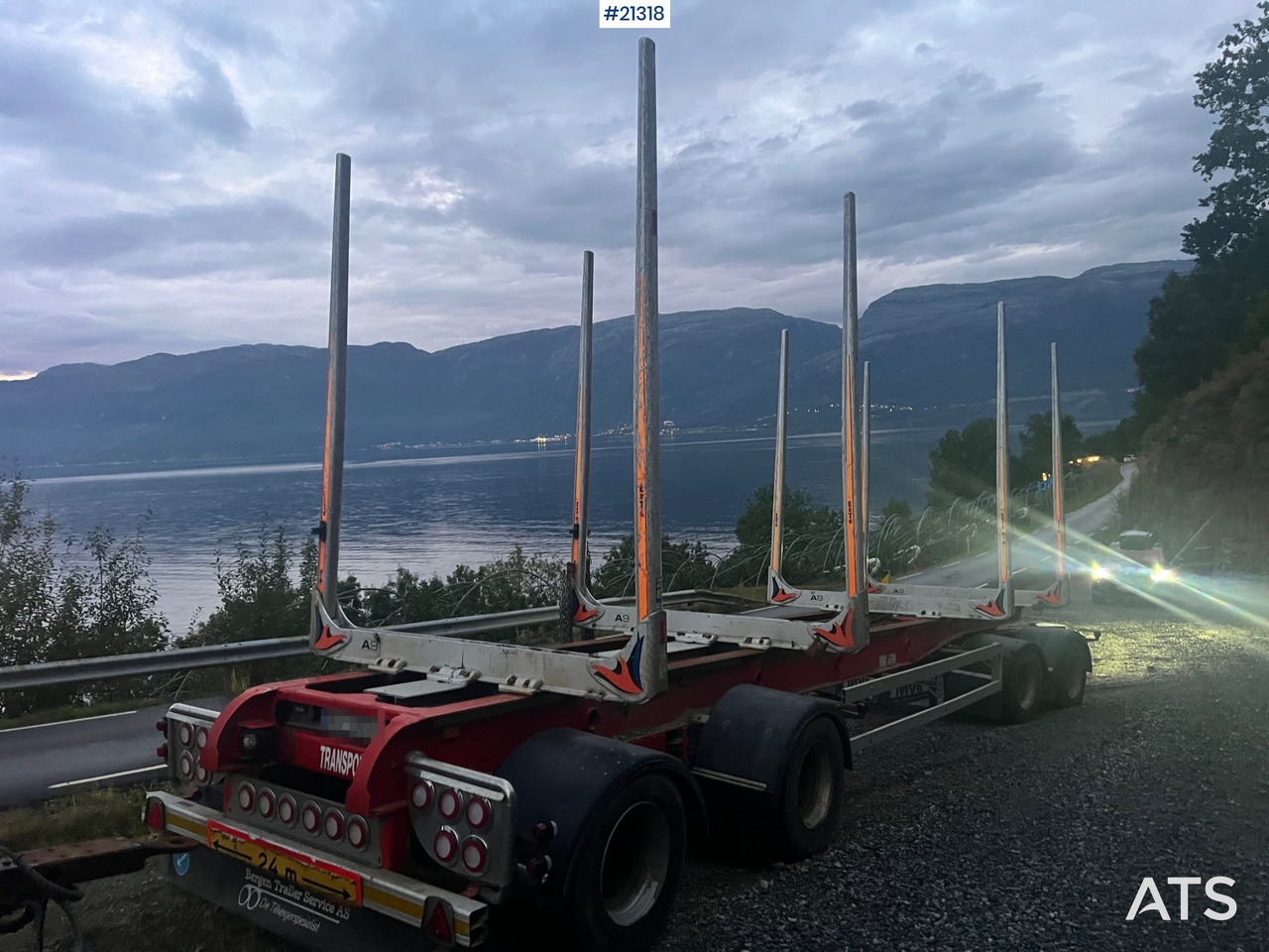 MVB10 MVB10-FLS4 4 akslet Tømmerhenger - Klanicový přívěs: obrázek 5 MVB10 MVB10-FLS4 4 akslet Tømmerhenger - Klanicový přívěs: obrázek 5