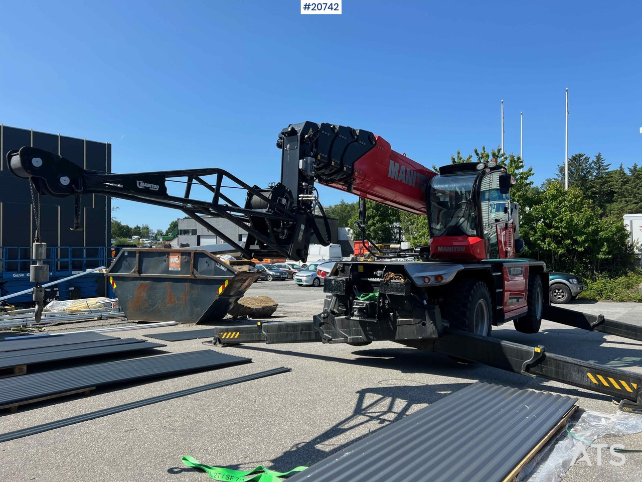Manitou MRT 3570 - Teleskopický manipulátor: obrázek 3 Manitou MRT 3570 - Teleskopický manipulátor: obrázek 3