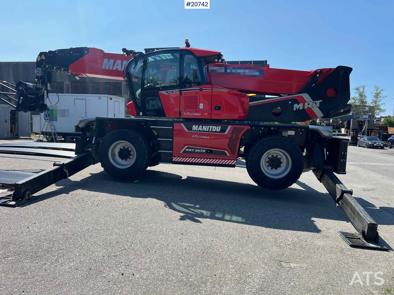 Manitou MRT 3570 - Teleskopický manipulátor: obrázek 2 Manitou MRT 3570 - Teleskopický manipulátor: obrázek 2