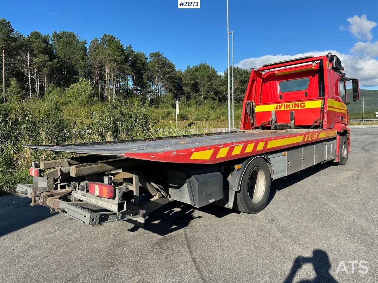 Mercedes ACTROS 1935 4x2 bergingsbil. Nyoverhalt styringsenhet. SE VIDEO - Odtahovka: obrázek 4 Mercedes ACTROS 1935 4x2 bergingsbil. Nyoverhalt styringsenhet. SE VIDEO - Odtahovka: obrázek 4