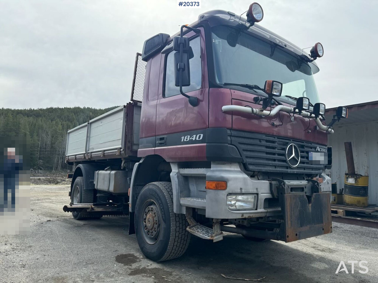 Mercedes Actros 1840 - Sklápěč: obrázek 1 Mercedes Actros 1840 - Sklápěč: obrázek 1