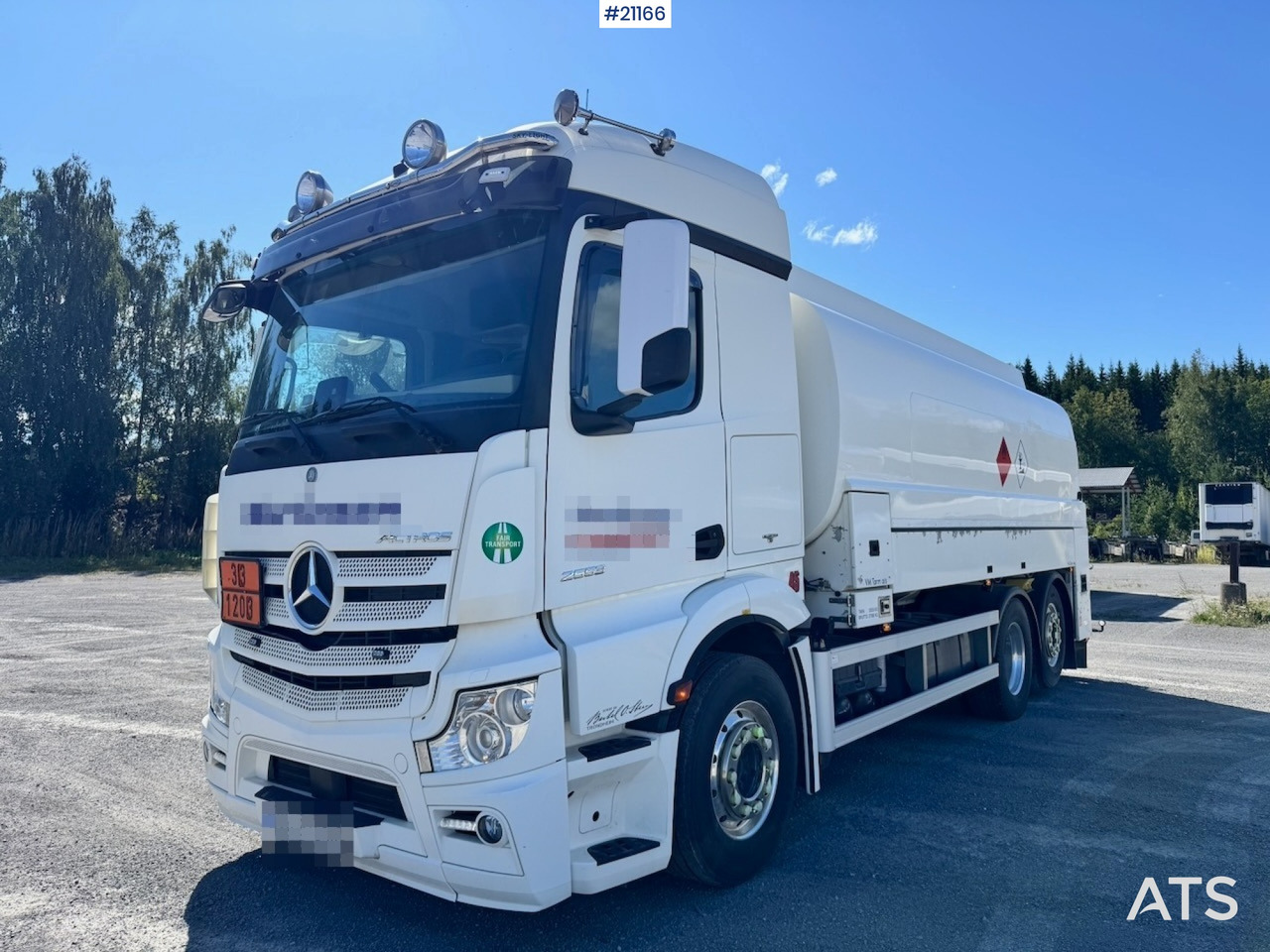 Mercedes Actros 2553 - Cisternové vozidlo: obrázek 1 Mercedes Actros 2553 - Cisternové vozidlo: obrázek 1